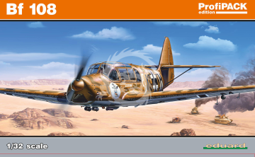 Model plastikowy Bf 108 ProfiPACK Edition Eduard 3006 skala 1/32