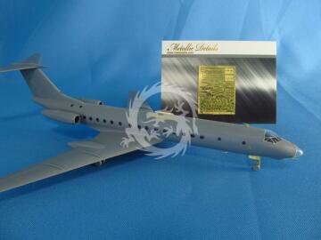 MD14426 Metallic Details Detailing set for aircraft model Tu-134 Zvezda 1/144