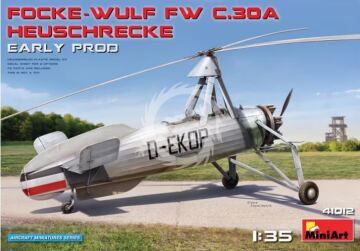  PROMOCYJNA CENA !!! -  Focke-Wulf FW C.30A Heuschrecke Early Prod - MiniArt 41012 skala 1/35