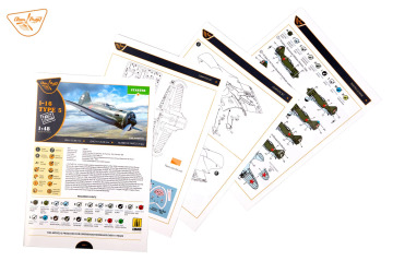 Polikarpov I-16 Type 5 Early Type - Clear Prop! CP4814 skala 1/48