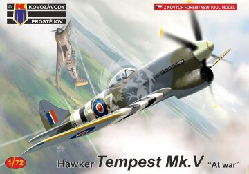 Tempest Mk.V „At war“ Kovozavody Prostejov KPM72252 skala1/72