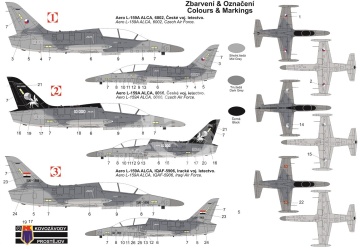 Aero L-159A Alca Kovozavody Prostejov KPM0387 72387 skala 1/72