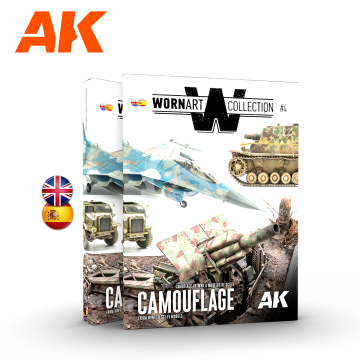 Magazyn - WORN ART COLLECTION ISSUE 04 - CAMOUFLAGE AK Interactive AK4906 