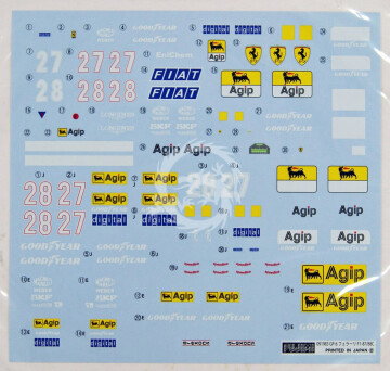 Ferrari F1-87/88C Fujimi 09198 skala 1/20