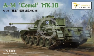 A-34 Comet Mk 1B Vespid Models VS720004 skala 1/72