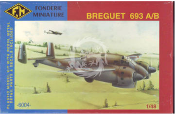 Breguet 693 Fonderie Miniature 6004 skala 1/48
