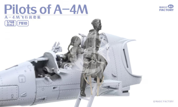 Pilots of A-4M - Magic Factory 7510 skala 1/48 