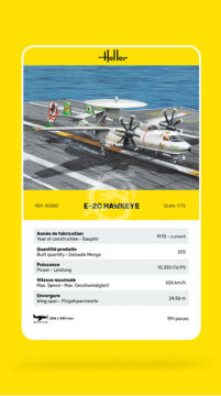  E-2C Hawkeye - Heller 82300 skala 1/72