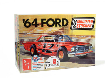 1964 Ford Galaxie Modified Stocker -  AMT 1383 skala 1/25