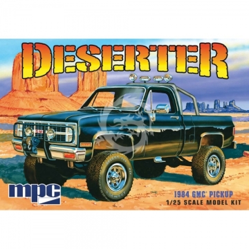 Samochód 1984 GMC Pickup (White) - MPC 847 skala 1/25 