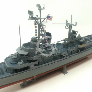 USS Forrest Sherman Destroyer - Atlantis 352 skala 1/320