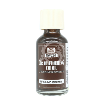 EWC-02 Weathering Color Ground Brown (40ml) - Mr.Hobby EWC02  