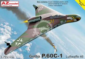 Gotha P.60C-1 Luftwaffe 46 - AZmodel AZ7895 skala 1/72