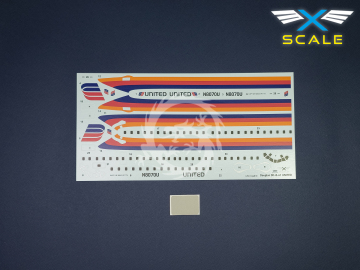 DC-8-61 United Airlines - x- Scale X144010 skala 1/144