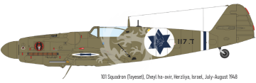  Avia S-199 ERLA canopy - Eduard 948011 skala 1/48
