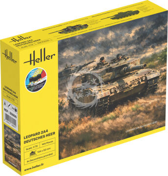STARTER KIT Leopard 2A4 - Deutsches Heer - Heller 35800 skala 1/72