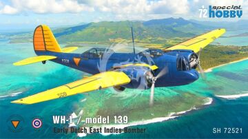 PRZEDSPRZEDAZ - WH-1 / model 139 'Early Dutch East Indies Bomber' - Special Hobby SH72521 skala 1/72