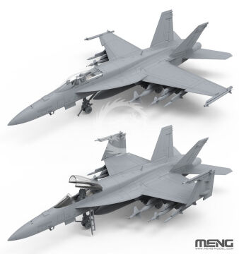 Boeing F/A-18E Super Hornet Golden Dragons - MENG-Model LS-023 skala 1/48