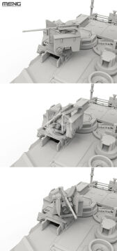 U.S. Main Battle Tank M1A2 SEP V2 Abrams w/Trophy Active Protection System - MENG-Model 72-016 skala 1/72