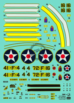  F4F-3 Wildcat Yellow Wings - Arma Hobby 70091 skala 1:72
