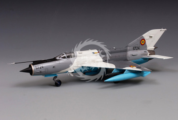 Model plastikowy MiG-21MF-75 LanceR C 'Romanian Air Force' (Premium Edition Kit), Wolfpack WP14806 skala 1/48