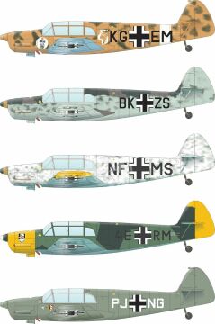 Model plastikowy Bf 108 ProfiPACK Edition Eduard 3006 skala 1/32