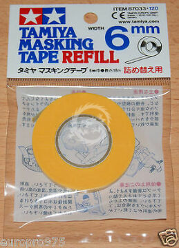 Papierowa taśma maskująca - Masking Tape 6mm Tamiya 87033