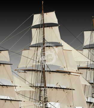 Cutty Sark Revell 05422 skala  1/96