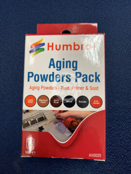 Płyny do weatheringu - Aging powders mixed pack - 6 x 9ml Humbrol AV0020 