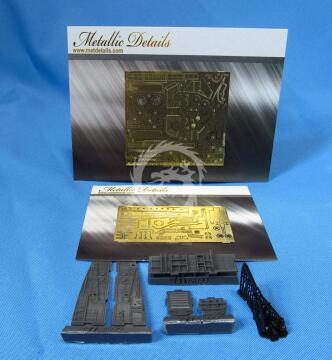 F3H-2M Demon Wheel bays Metallic Details MDR4899 skala 1/48