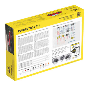  Peugeot 205 GTI -  Heller 82705 skala 1/24