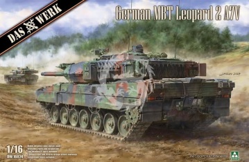 PRZEDSPRZEDAŻ - German MBT Leopard 2 A7V - Das Werk DW16024 skala 1/16
