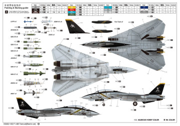 F-14B Tomcat - Trumpeter 03202 skala 1/32