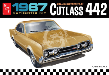 1967 Oldsmobile Cutlass 442 - AMT 1365 skala 1/25