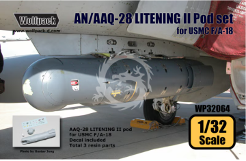 AN/AAQ-28 LITENING II Pod Set for USMC F/A-18 - Wolfpack WP32064 skala 1/32