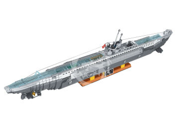 U-Boot Das Boot - Brick System - Revell 00960 skala 1/56
