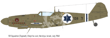  Avia S-199 ERLA canopy - Eduard 948011 skala 1/48