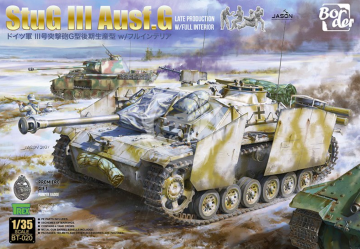 StuG III Ausf. G Late Production w/Full Interior - Border Model BT-020 skala 1/35