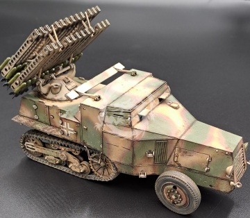  8 cm Raketenwerfer auf Fahrgestell S 303 (f) - KM Model  KM-35005 skala 1/35