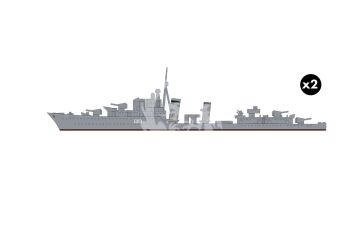  Sink The Bismarck! Gift Set - Airfix A50120 skala 1/1200