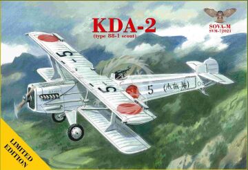 NA ZAMÓWIENIE - KDA-2 (type 88 -1 ) reconnaissance biplane - Sova-M SVM - 72021  skala 1:72