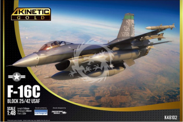  F-16C Viper Block 25/42 Kinetic K48102 skala 1/48