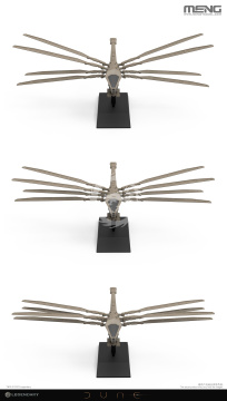 PREORDER - Dune Atreides Ornithopter (Wingspan 169 mm and length 95 mm) Meng Model MMS-011 skala 1/230