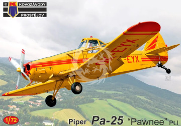 Piper Pa-25 Pawnee Pt.I - Kovozávody Prostějov  KPM0472 skala 1/72