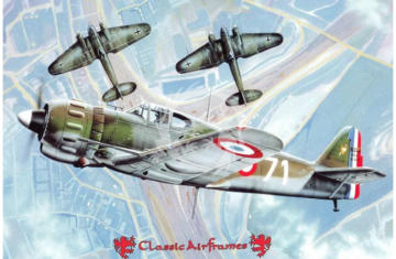 Brak oryginalnego pudełka - Marcel Bloch MB.152 Classic Airframes  422 skala 1/48