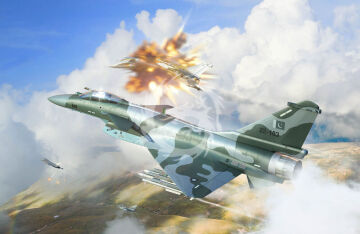 PRZEDSPRZEDAZ - PAF J-10CE Multi-Role Fighter & IAF Rafale 2 in 1 - Trumpeter 01699 skala 1/72 