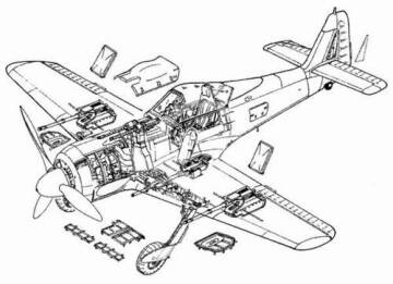 Fw-190 F8 zestaw detali TAM - CMK K4042  skala 1/48