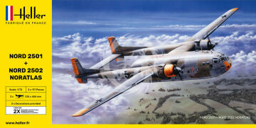PROMOCJA - Nord 2501 + Nord 2502 Noratlas - Heller 85374 skala 1/72
