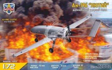  NA ZAMÓWIENIE - An-196 Liutyi deep-strike UAV - ModelSvit MSVIT 72082 skala 1:72