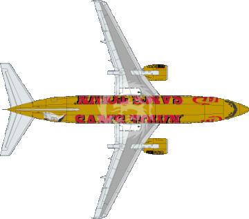 Kalkomania i blaszka do Boeing 737 Western Pacific Airlines 